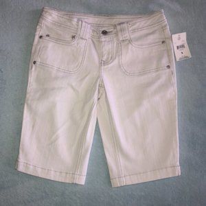 White Bermuda Shorts
